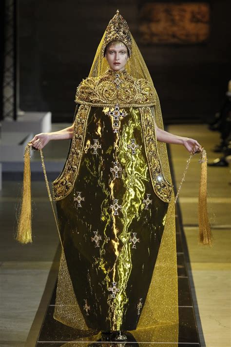 byzantine inspired fashion.